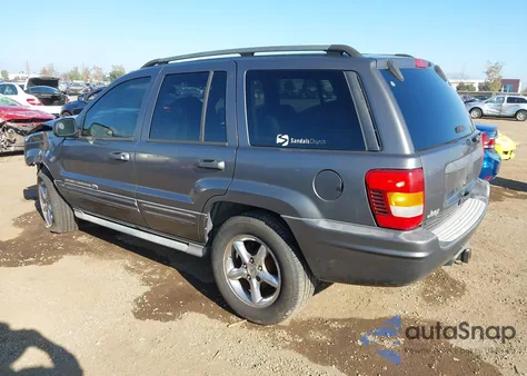 2002 Jeep Grand Cherokee Overland from USA, damaged, VIN 1J8GW68J52C104071